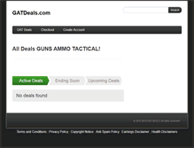 Tablet Screenshot of gatdeals.com